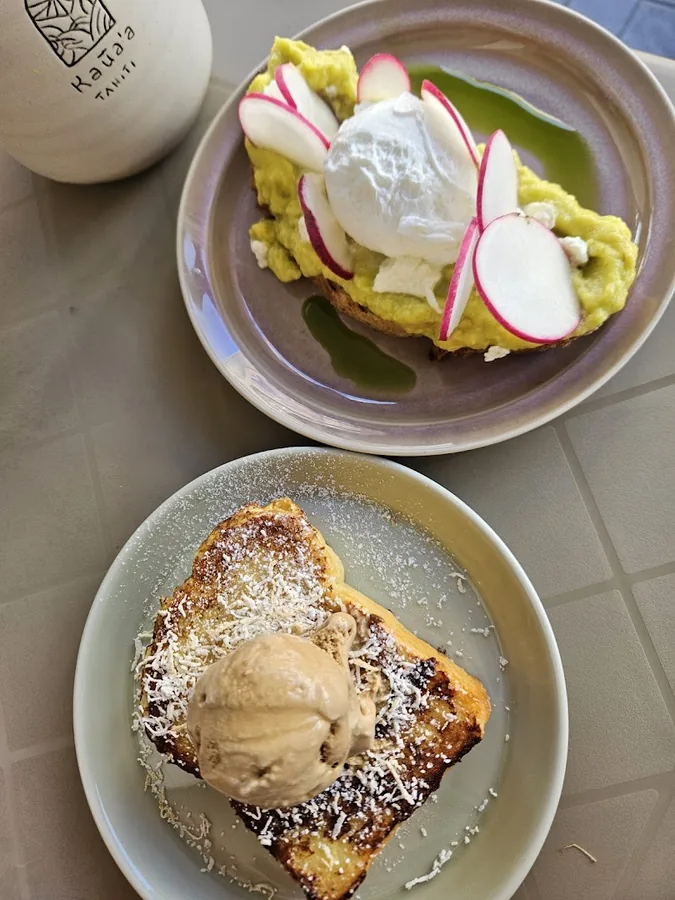Kaūa'a Tahiti, assiette partagée