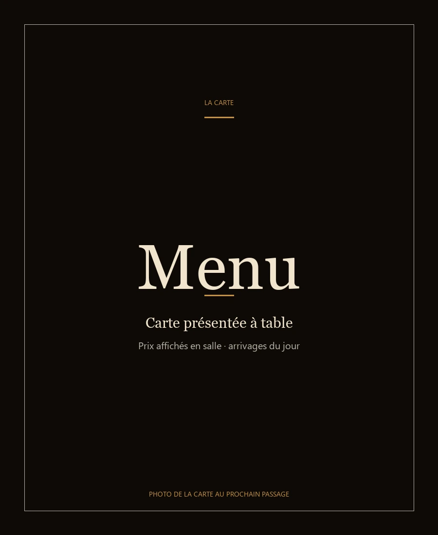 Carte Kaūa'a Tahiti, photo de la carte au prochain passage